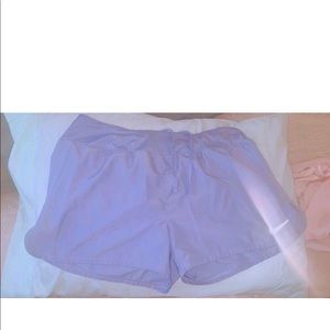 purple nike dri fit shorts
